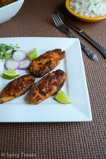 Pikante Leckereien Chettinad Fish Fry