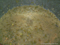 Pikante Leckereien Grün Gram Tomaten-Curry