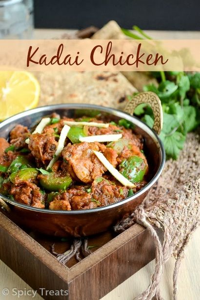 Pikante Leckereien Kadai Huhn, Kadai Chicken Curry, Chicken Karahi Rezept