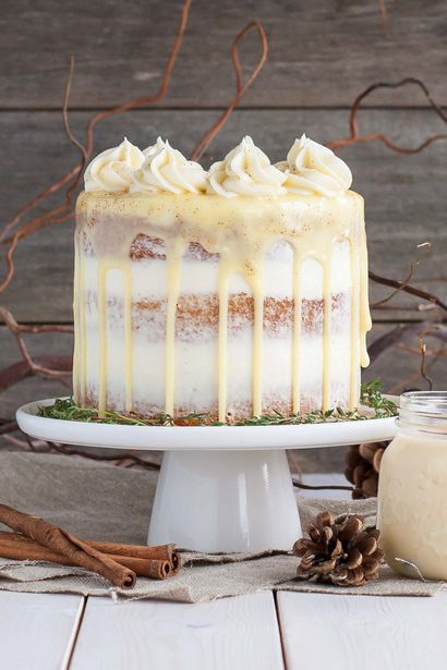 Gâteau hérissés Eggnog - Liv Cake