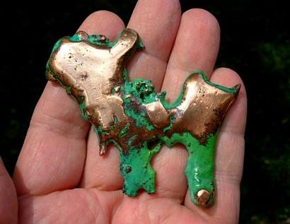 Splash Art de cuivre SpiritRock Shop (Sculpture Copper Splash) Splash Art de cuivre SpiritRock Boutique