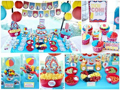 Splish Splash gâteaux et cupcakes Fit pour une Pool Party Bash!