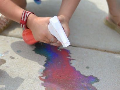 Spray Chalk Rezept für Kinder, Wachsen eines Jeweled Rose