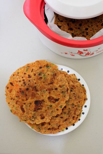 l'oignon de printemps recette paratha (oignon vert pomme recette paratha)