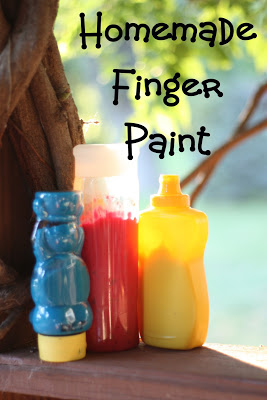 Squeezable Selbst gemacht Finger Paint - ich kann mein Kind unterrichten!