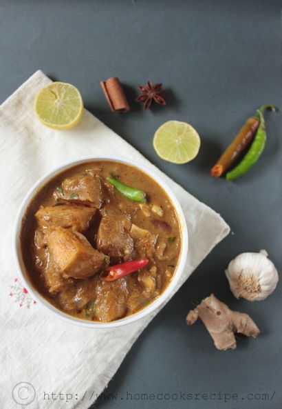 Sri Lanka Pumpkin Curry ~ Wattakka Kalu pol, Accueil Cuit Recette