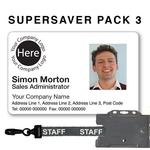 Le personnel de cartes d'identité, badges d'identification, cartes d'identité des employés (cartes en plastique blanc) Le personnel de cartes d'identité, badges d'identification, cartes d'identité des employés