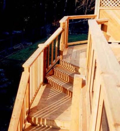 Escaliers en bois Escaliers Riser, Plans de plate-forme de bricolage