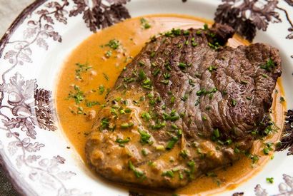 Diane Steak Recette (comment faire Andria's steak sauce) Diane Steak Recette
