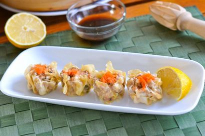 Gedämpftes Schweinefleisch und Shrimp Dumpling (Siomai) - Salu Salo Rezepte