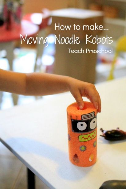 STEAM Wie Nudel Roboter machen bewegen, Teach Preschool
