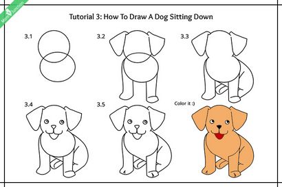 Guide étape par étape sur la façon de dessiner un chien pour les enfants