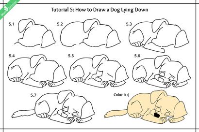 Guide étape par étape sur la façon de dessiner un chien pour les enfants