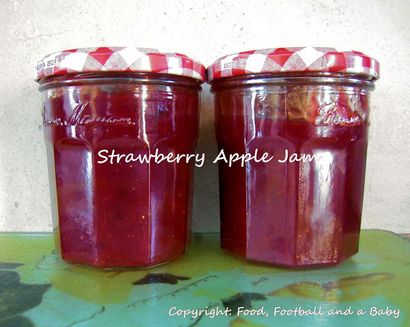 Strawberry Apple-Jam ~ The Tiffin Box