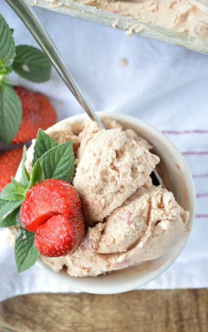 Strawberry Mojito Ice Cream - Sucre Dish Me