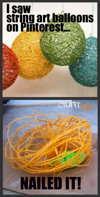 Ballons String - Cloué lui, CraftFail