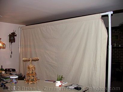 Éclairage Studio - Fait maison bon marché Bricolage Backdrop Stand - DIY Photographie