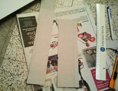 Papier mâché Boîte robuste en forme de 10 étapes au hasard (avec photos)