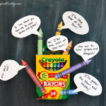 Suncatcher Craft für Kinder Mit Crayon Shavings - Buggy und Buddy