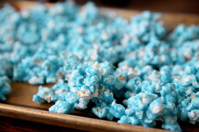 Super Bowl Snacks Game Day de bonbons colorés pop-corn