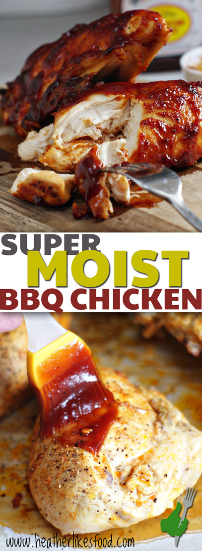 Super Moist Oven Baked BBQ Chicken