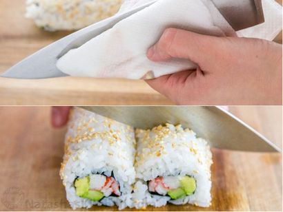 Sushi-Reis und California Rolls Rezept