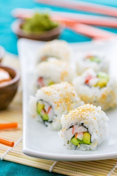 Sushi Rice et la Californie Rolls Recipe