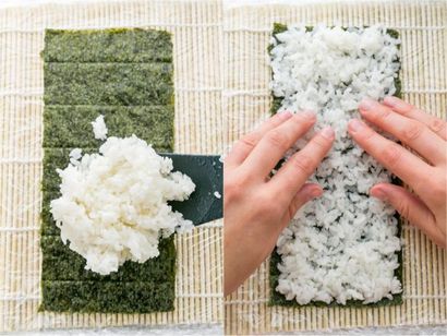 Sushi Rice et la Californie Rolls Recipe