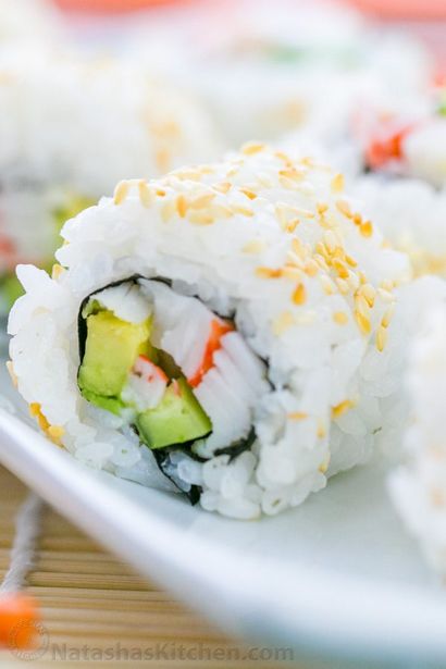 Sushi Rice et la Californie Rolls Recipe