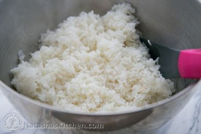 Sushi-Reis und California Rolls Rezept