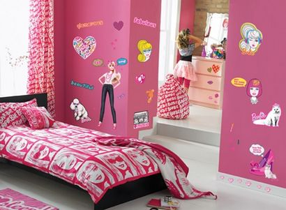 Süße Barbie-Raum-Dekoration Ideen - Interieur-Design