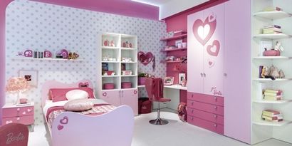 Süße Barbie-Raum-Dekoration Ideen - Interieur-Design