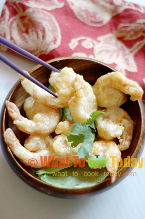 SWEET MAYONNAISE PRAWNS