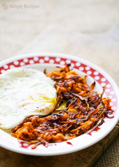 Sweet Potato Hash Browns Rezept