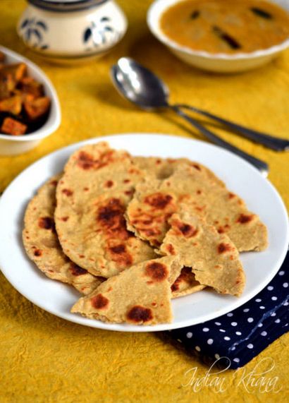 Patates douces Paratha, Shakarkandi PARATHA, indiens Recettes Pain ~ Khana Indian