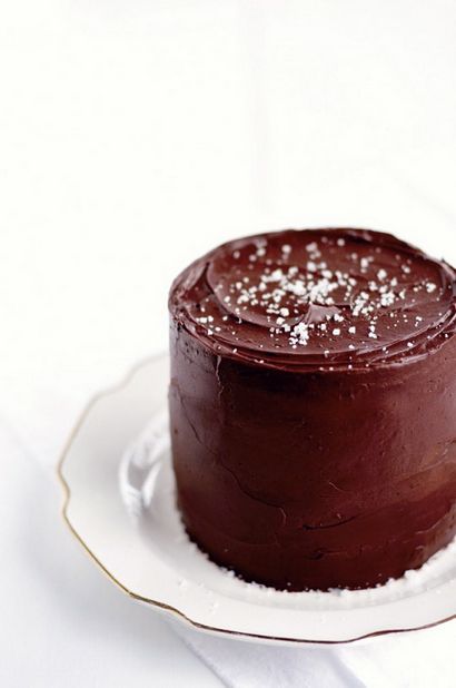 Doux - Salty caramel salé Gâteau Fondant au chocolat, Sweetapolita