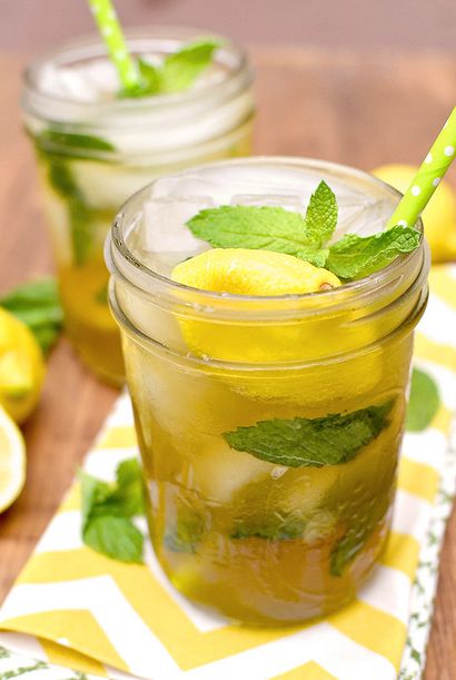 Sweet Tea Wodka Limonade Mojitos (Make Ahead!) - Iowa Mädchen Essen