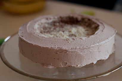 Piscine Gâteau (chocolat vanille gelée bonbons) - alanabread