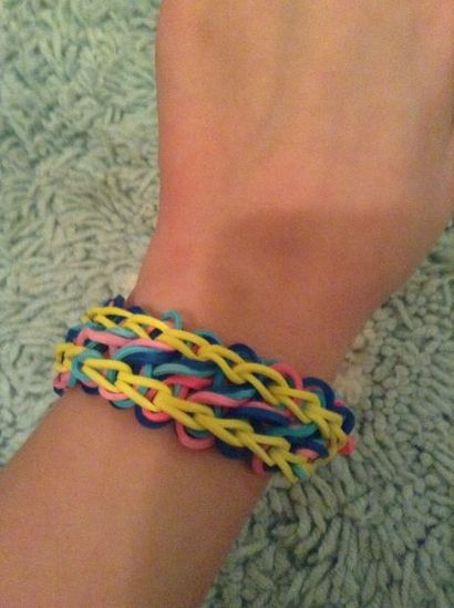 Taffy Twist Loom arc-en-Tutoriel 11 étapes