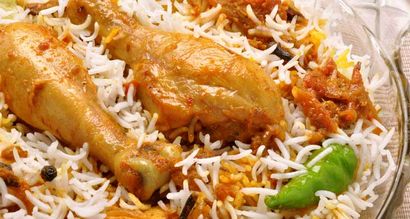 Tamil Nadu poulet biryani, Tamil Nadu poulet biryani Recette, Biryani dans le Tamil Nadu style