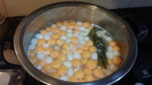 Tang Yuan in Erdnuss süße Suppe - Hokkien Chiak