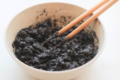 Tang Yuan Rezept-Black Sesame Abfüllung - China Sichuan Food