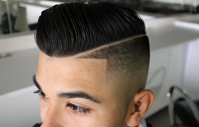 Fade conicité Haircut pour les hommes - Bas, Haut, Afro, Mohawk Fade