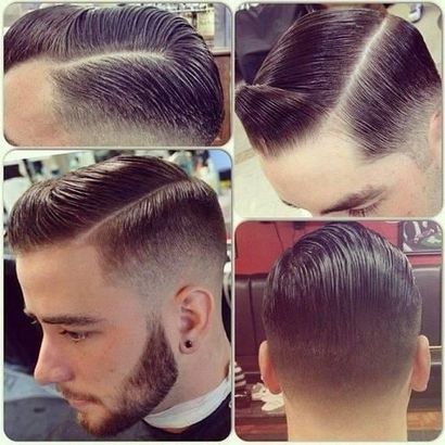 Fade conicité Haircut pour les hommes - Bas, Haut, Afro, Mohawk Fade