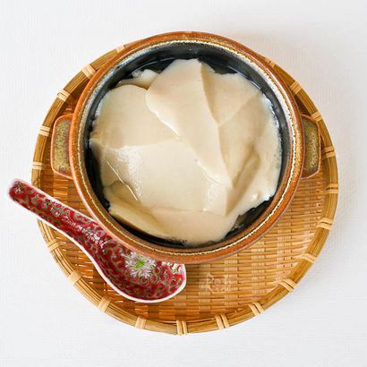 Tau Foo Fah (Soy Bean Pudding), Roti n Reis