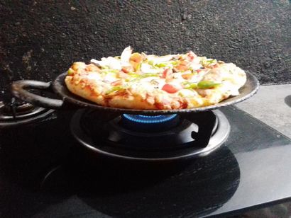 Recette Tawa Pizza - Comment faire la pizza sur Tawa ou sans oven_1