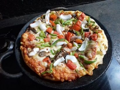 Tawa Pizza Rezept - Wie machen Pizza auf Tawa oder ohne oven_1