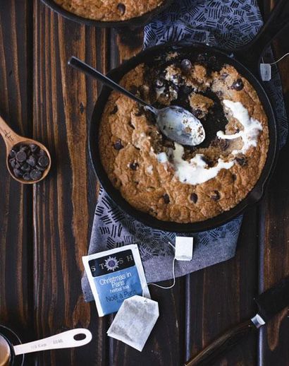 Thé infusé Skillet Cookie - No-Churn crème glacée Recette - Thé Stash