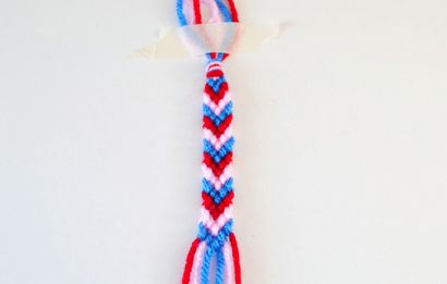 Technique pour faire Bracelet Chevron Amitié - rêve un peu plus grand