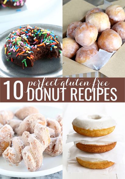 Perfect Ten sans gluten Donuts Recettes - délicieuses recettes sans gluten pour chaque occasion